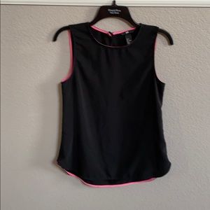 H&M Black and Pink Top